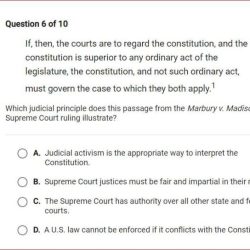 Marbury v madison answer key