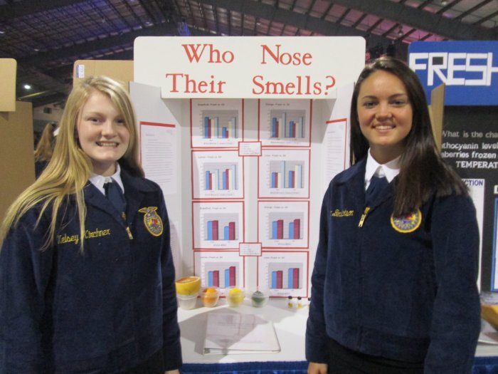 Agriscience fair national miami ag ffa qualifies east team ohio journal country