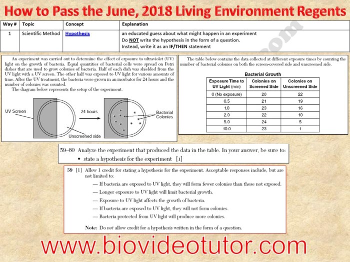 June 2018 living environment regents